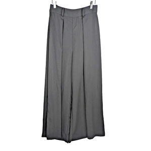 SHEIKE Black Pleated Wide Leg High Waisted Palazzo Pants Size 10